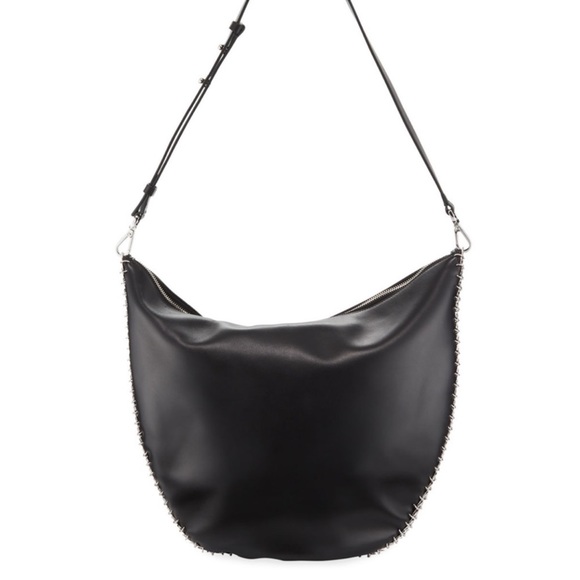 Paco Rabbanne half moon tote with Alexander wang chain strap - Picture 2 of 4